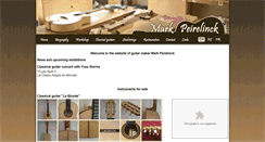 Desktop Screenshot of markpeirelinck.com